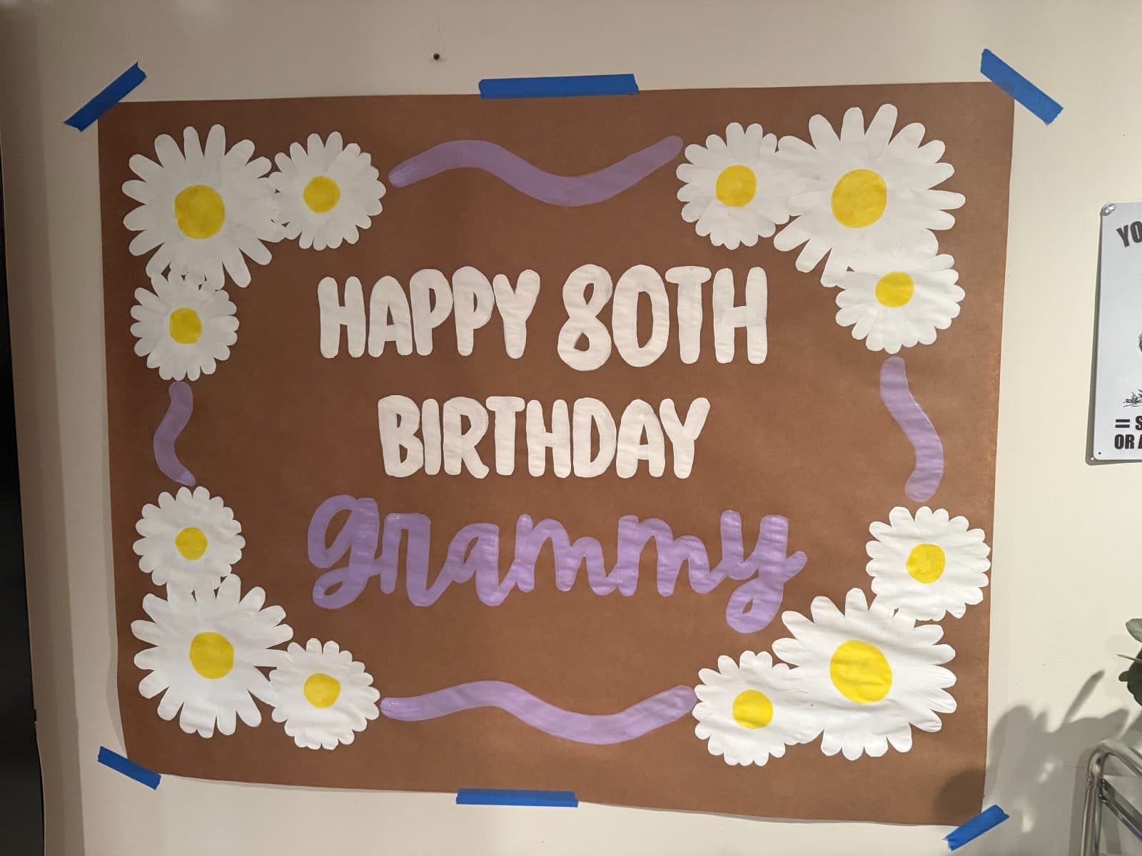 Milestone birthday banners