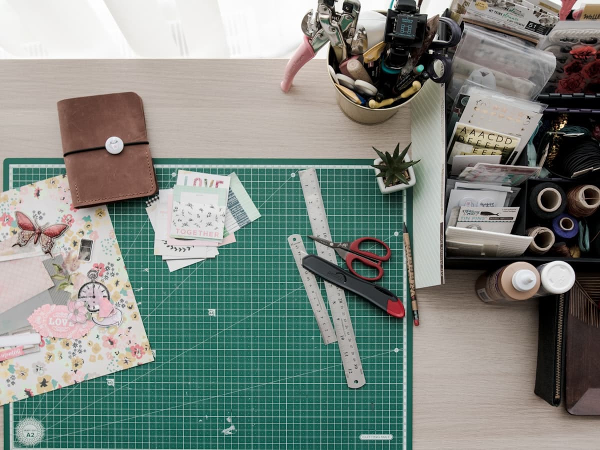 On the craft table
