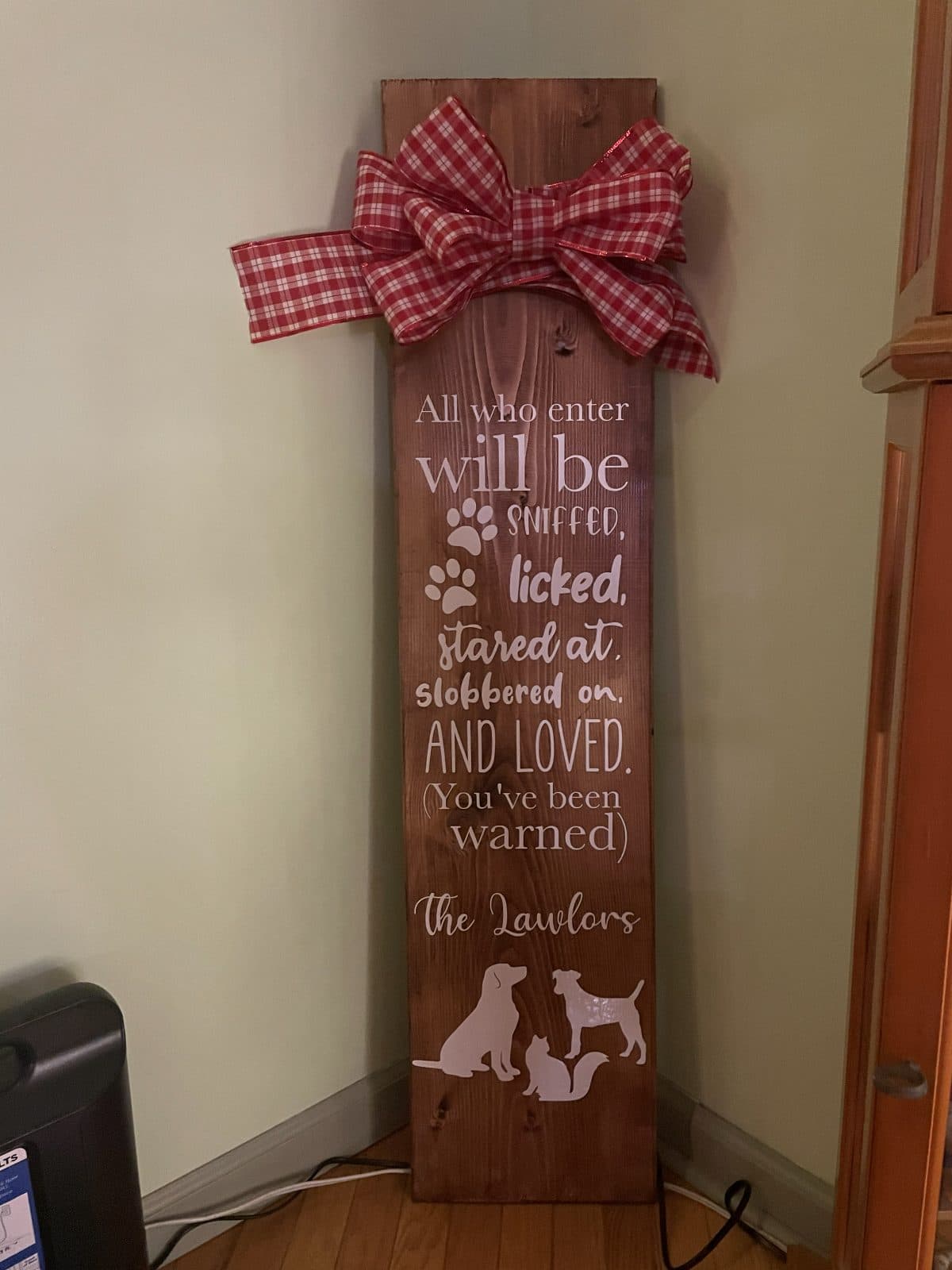 Welcome signs